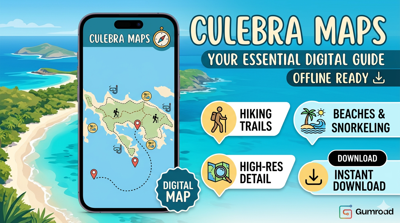 Culebra Maps on mobile — your essential digital guide